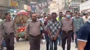 Police parade Mohammadpur ‘extortionist’