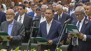 Newly elected MPs take oath