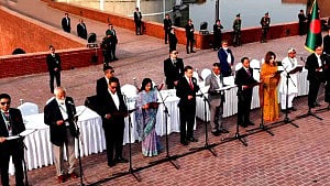 Khaleda’s ministers return under Tarique