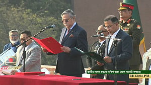 Tarique Rahman takes oath as PM