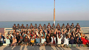 73 fishers return from Arakan Army custody