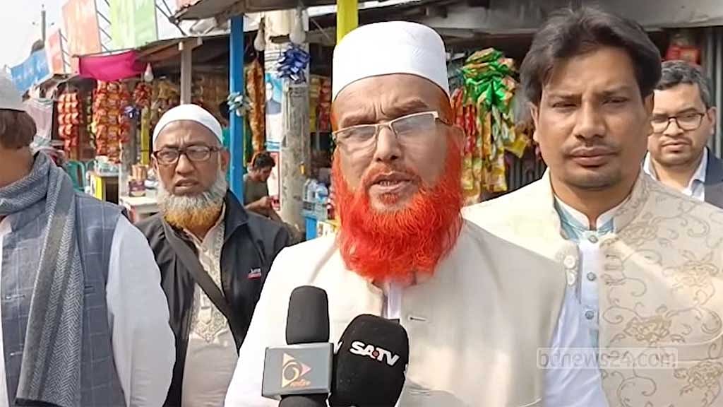 জামায়াতে ইসলামীর প্রার্থী মো. সরোয়ার হোসেনের গণসংযোগ।
