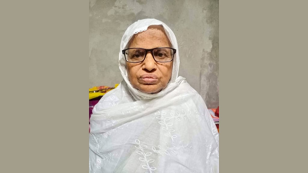 শহীদ ওহাবের স্ত্রী রহিমা খাতুন, ছবি: পারিবারিক অ্যালবাম।