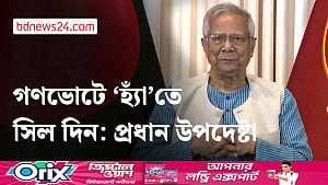 দেশ পাল্টে দিতে গণভোটে ‘হ্যাঁ’ চাইলেন প্রধান উপদেষ্টা