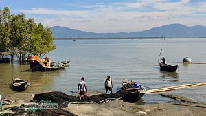 Fisherman shot in Naf River by gunfire across Myanmar border