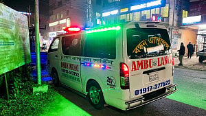 Patient dies after ambulance blocked by local syndicate