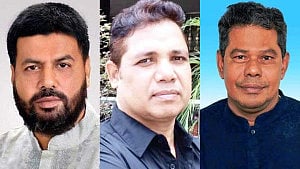 Who are the BNP candidates contesting Khaleda’s 3 seats?