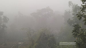 কুড়িগ্রামে কনকনে শীতে ঠান্ডাজনিত রোগের প্রকোপ