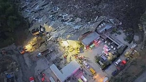 1 dead, 38 missing after garbage mound collapses in Philippines