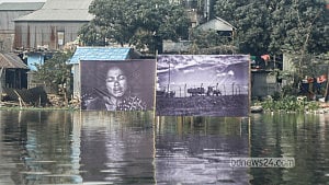 সীমান্তে হত্যার প্রতিবাদে ‘ভাসমান আলোকচিত্র’