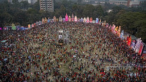 Saraswati Puja celebrations