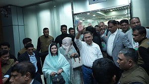 Tarique arrives in Sylhet
