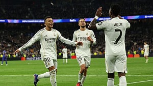 Mbappe, Vinicius shine as Real thrash Monaco