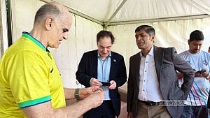 ‘Peace’: Brazil, Argentina envoys urge fans