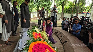 শেষবারের মত বাংলা একাডেমির আঙিনায় অধ্যাপক আবুল কাসেম ফজলুল হক