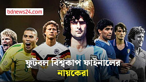 একক নৈপুণ্যে বিশ্বকাপ ফুটবলের ফাইনাল জিতিয়েছেন যারা