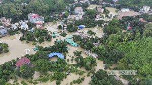 বানে ভাসছে বান্দরবান
