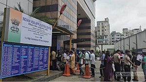 Travellers relieved as Indian visa service resumes