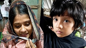 ঝালকাঠিতে শিশুকে নিয়ে নদীতে ঝাঁপ, পুলিশ হেফাজতে মা