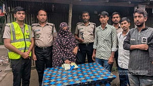নেত্রকোণায় বাসে তল্লাশি চালিয়ে ৭ হাজার ইয়াবাসহ নারী গ্রেপ্তার
