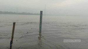তিস্তায় বাড়ছে পানি, ৫ জেলায় স্বল্পমেয়াদি বন্যার শঙ্কা