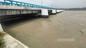 তিস্তার পানি বিপৎসীমার নীচে