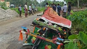 শেরপুরে অজ্ঞাত গাড়ির চাপায় ইজিবাইকচালকসহ ২ জনের মৃত্যু
