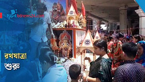 নেত্রকোণায় রথযাত্রা উৎসব শুরু, বসেছে মেলা