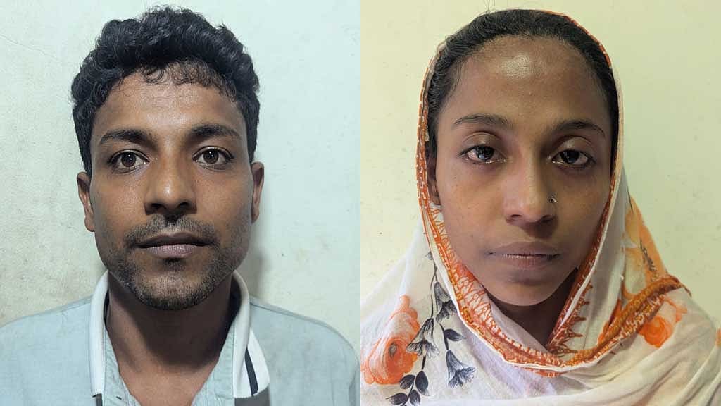 গ্রেপ্তার বোরহান উদ্দিন (৩০) ও নাছিমা বেগম (২৫)।