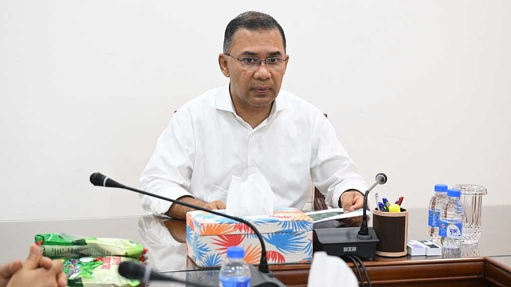 প্রধানমন্ত্রী তারেক রহমান। ছবি: পিআইডি