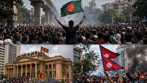 ‘কঠিন বাস্তবতার মুখে’ দক্ষিণ এশিয়ার জেন জি অভ্যুত্থান