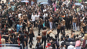 ছবিতে ঢাকার তাজিয়া মিছিল