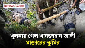 সরানো হল খানজাহান আলী মাজারের সেই কুমির