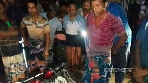 চুয়াডাঙ্গায় ট্রাকের সঙ্গে মোটরসাইকেলের সংঘর্ষে নিহত ১