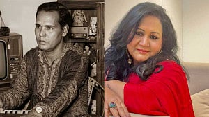 ‘বাবা আমার আয়না’: বাবা দিবসে মাহমুদুন্নবীকে নিয়ে ফাহমিদা নবী