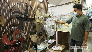 Fans fly off the shelves amid heatwave