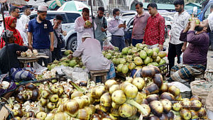 গরমে ডাব-তালশাঁসে তৃপ্তি