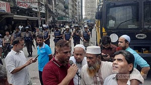 ইসলামী ব্যাংক: থমথমে মতিঝিলের দিলকুশা এলাকা