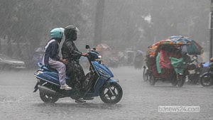 বৃষ্টি ‘বাড়ার’ পূর্বাভাস