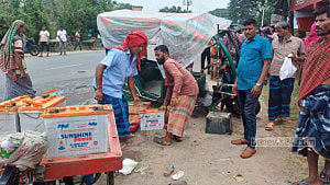 রাজশাহীতে ট্রাকের ধাক্কায় ইজিবাইক আরোহী ২ ভাই নিহত