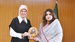 রোহিঙ্গা প্রত্যাবাসনে তুরস্কসহ আন্তর্জাতিক মহলকে পাশে চান শামা ওবায়েদ