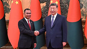 শি জিনপিংয়ের সঙ্গে বৈঠক তারেক রহমান