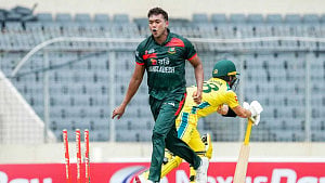 ‘এমন নয় যে ধানক্ষেত’, ভালো উইকেটে জয়ের উচ্ছ্বাস তাসকিনের