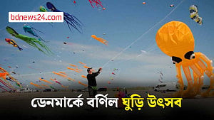 ২৬ দেশের অংশগ্রহণে জমজমাট ডেনমার্কের ঘুড়ি উৎসব