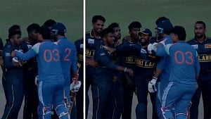 লঙ্কান ক্রিকেটারের দিকে তেড়ে গিয়ে শাস্তির মুখে সুরিয়াভানশি