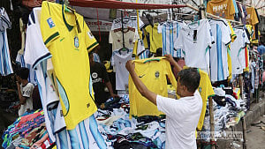 World Cup frenzy grips Dhaka