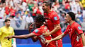Manzambi double helps Swiss crush Bosnia
