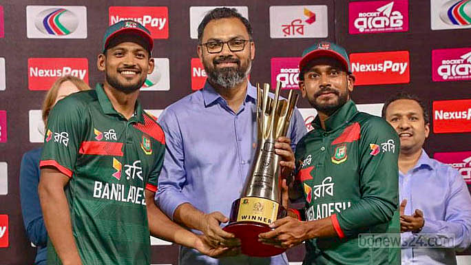 শান্ত-মিরাজদের হাতে আরেকটি শিরোপা