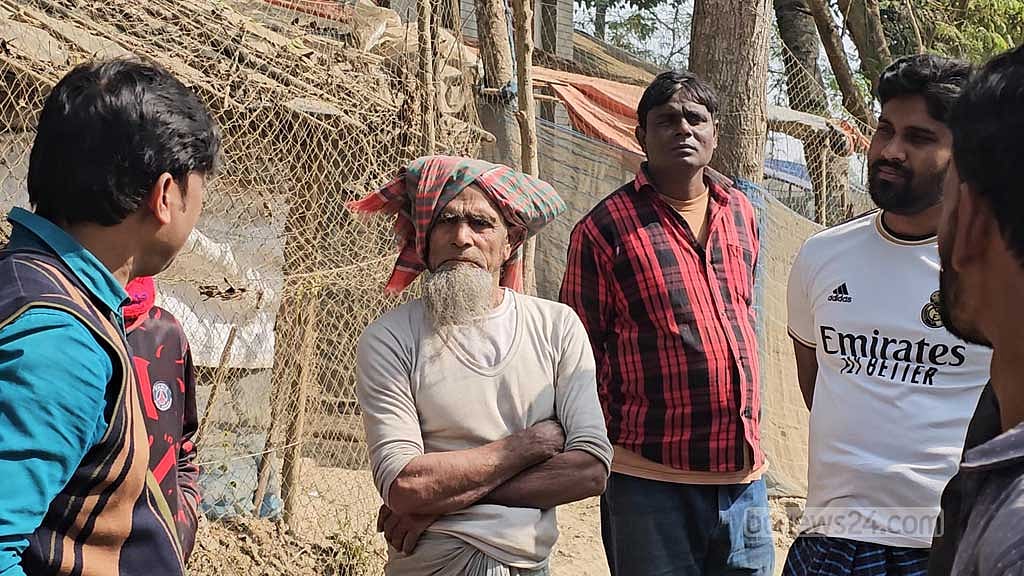 The village where missing Ibrahim Talukder used to live.