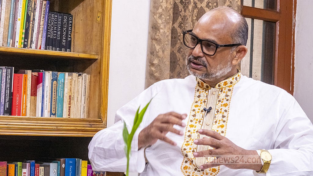 Finance and Planning Advisor Rashed Al Mahmud Titumir.